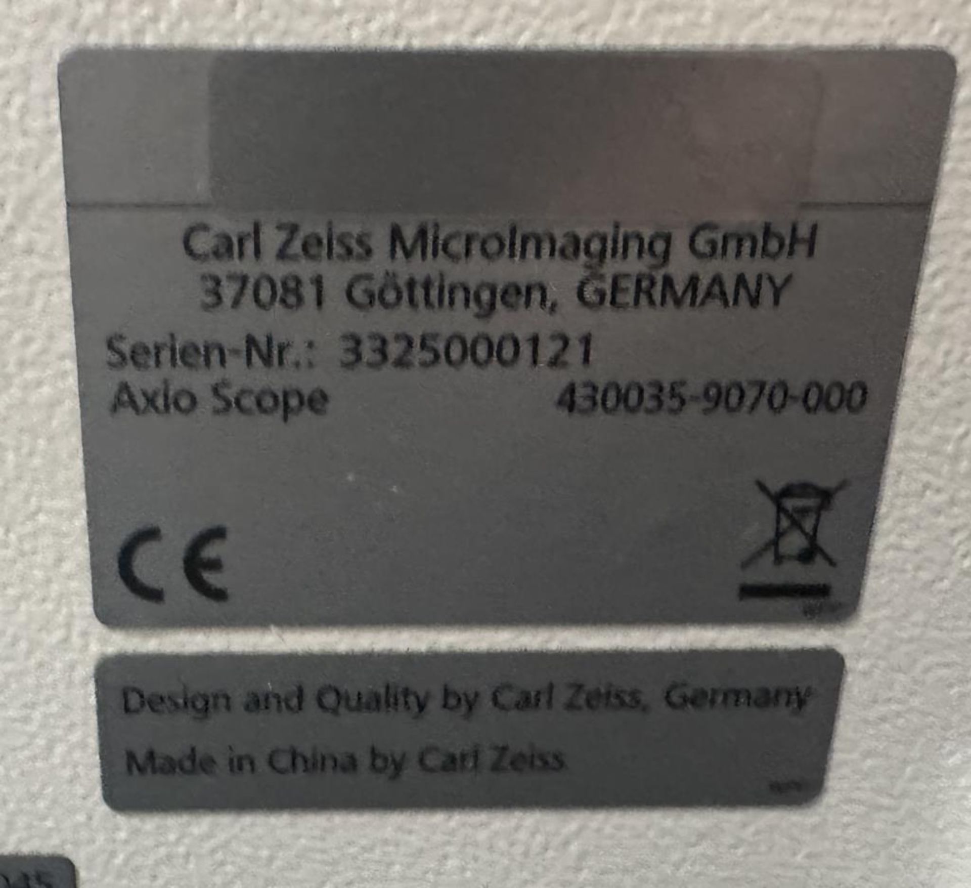 Zeiss AXIO Scope.A1 Microscope - Image 11 of 14