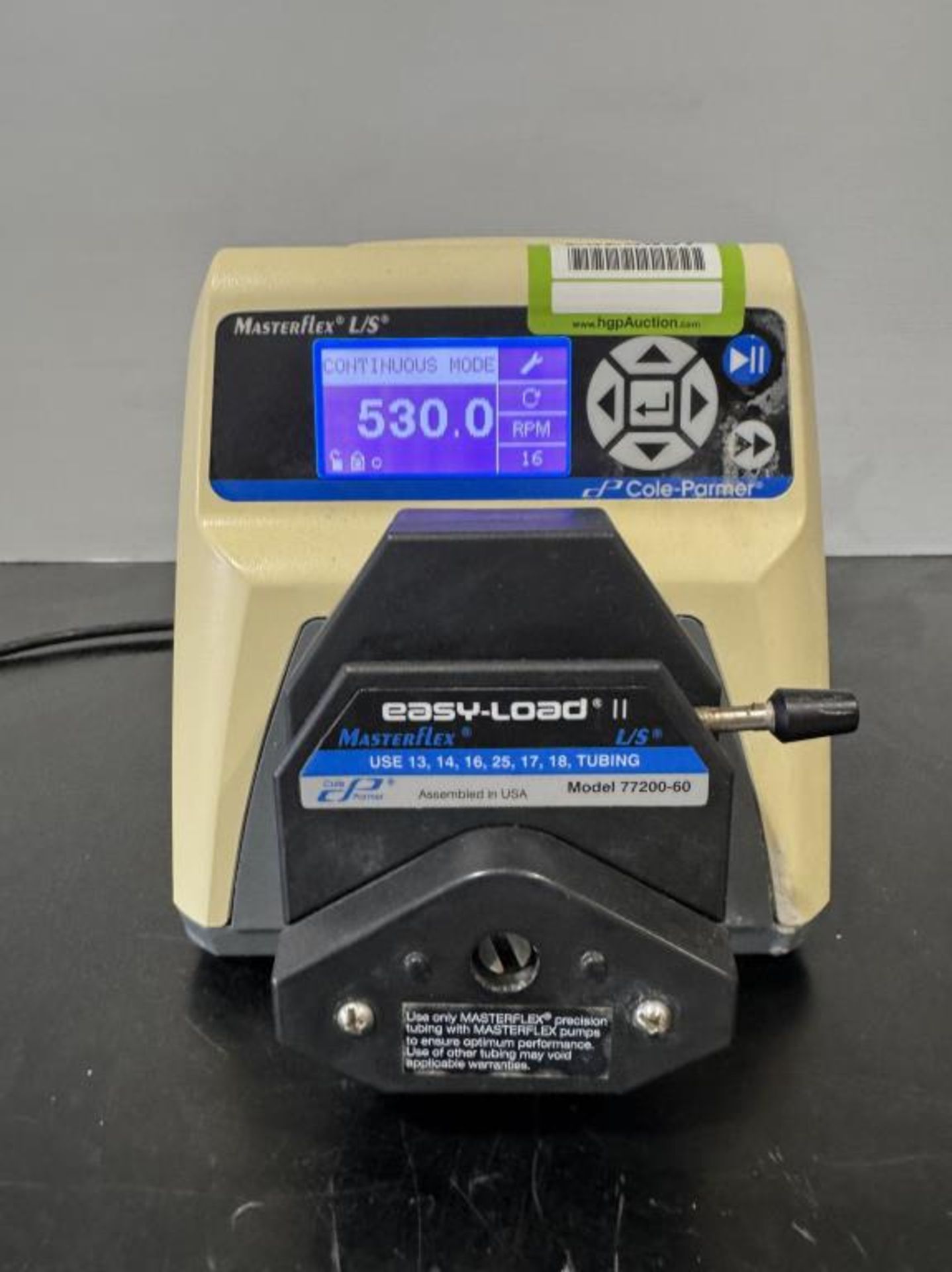 Cole-Parmer 7551-00 Peristaltic Pump