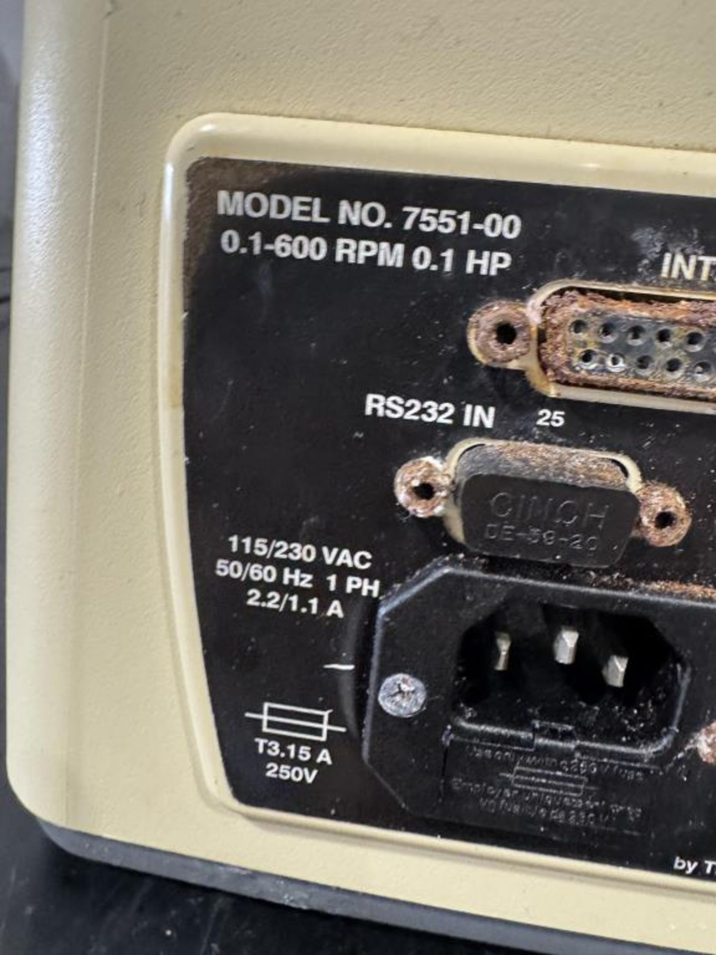 Cole-Parmer 7551-00 Peristaltic Pump - Image 4 of 4