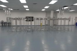 Rolling Cleanroom Coat Hangers