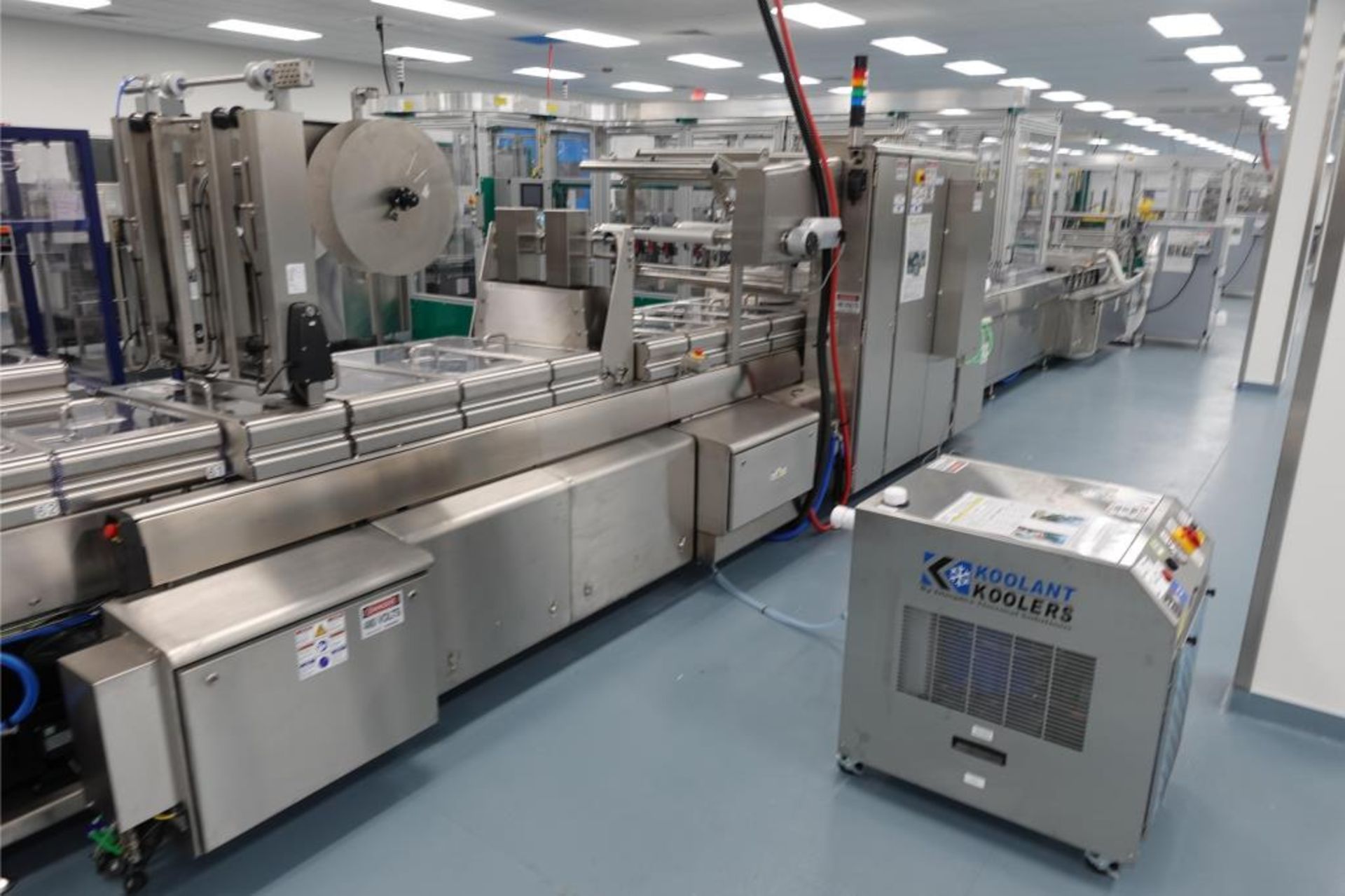 Multivac R535 Stainless Steel Multi-Lane Linear Thermoformer (2021), 17 ...