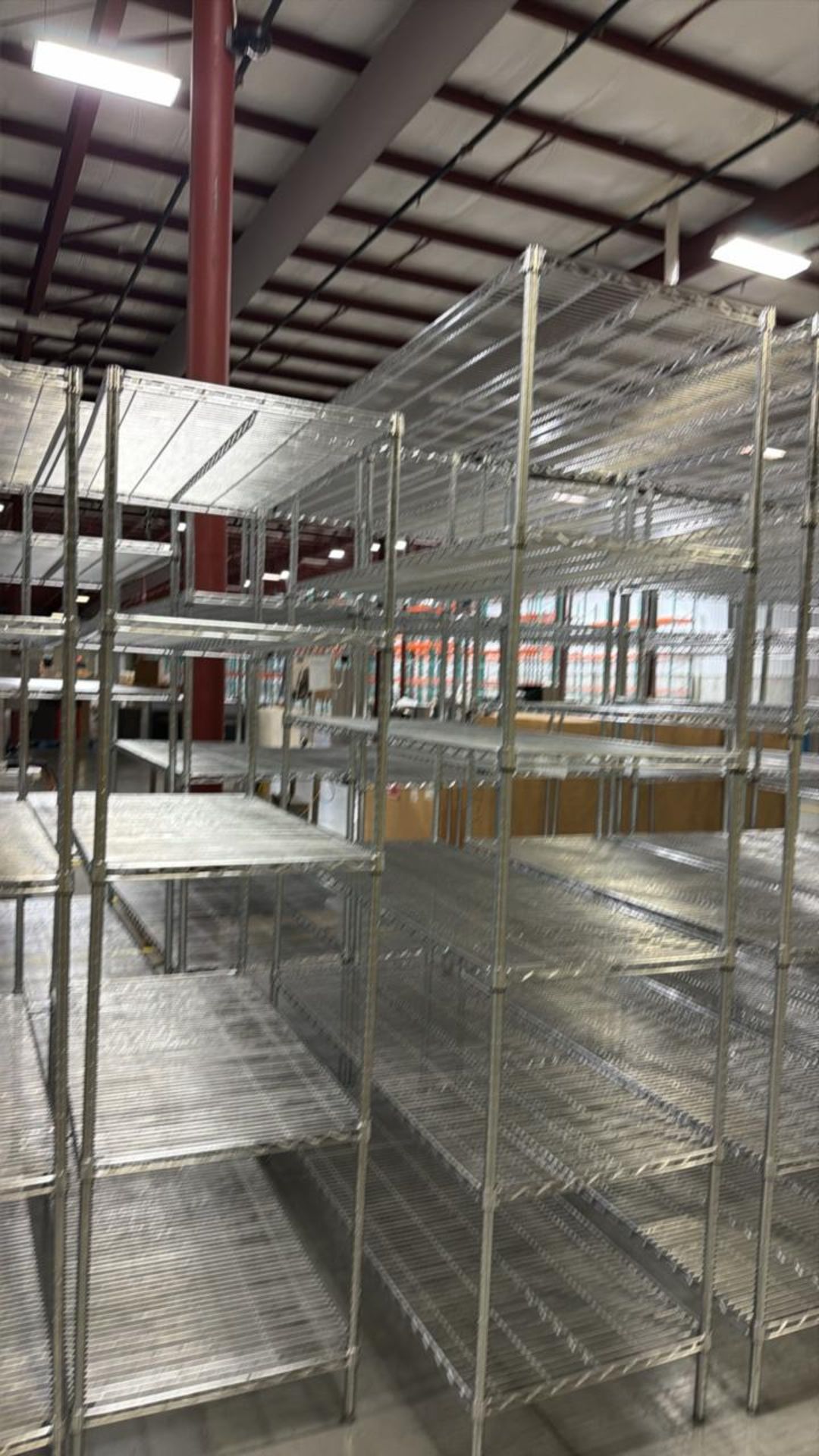 Lot of 48 Metro Racks. 11- 48