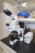 Olympus Microscope W- (4) Objectives