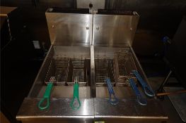 Commercial Double Gas Deep Fryer