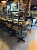 Crow Works X Base Bar Height Table