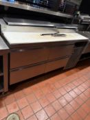 Delfield Refrigerated Pizza Prep Table