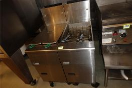 Commercial Double Gas Deep Fryer