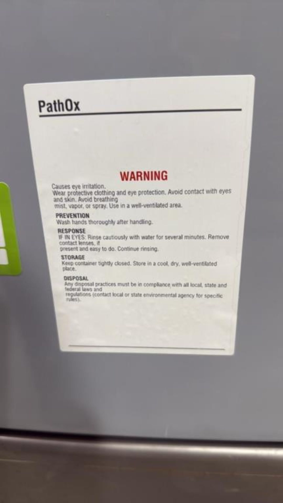 Portable Wash Down Sanitizing Sprayer - Image 6 of 8