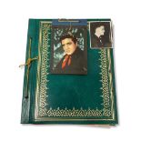 TWO SCRAPBOOK ALBUMS OF ELVIS PRESLEY MEMORABILIA