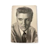 ELVIS PRESLEY AUTOGRAPHED PORTRAIT POSTCARD, GERMANY 1959