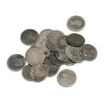 COLLECTION VICTORIAN AND LATER ENGLISH SILVER THREEPENCES