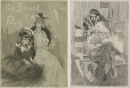 JACQUES VILLON - 'ED. SAGOT PARIS' (1904) UND 'MATERNITE' (1952)