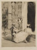 ERNST OPPLER - 'TAMARA KARSAWINA UND VASLAV NIJINSKY IN 'LE SPECTRE DE LA ROSE'' (1914)