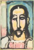 GEORGES ROUAULT - 'CHRIST (DE FACE)' (1938)