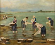 FERENC GAAL - WÄSCHERINNEN AM PLATTENSEE