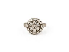 BRILLANT CLUSTER RING