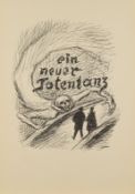 ALFRED KUBIN - MAPPENWERK 'EIN NEUER TOTENTANZ' (1947)