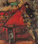 MARC CHAGALL (NACH) - 'LA MAISON ROUGE'