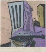 MICHAEL HOFMANN - 'STILLEBEN MIT STUHL UND FISCHEN' (1992)