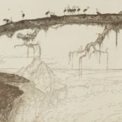 WENZEL HABLIK - GRAUREIHER BEI DER RAST