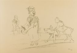 OSKAR KOKOSCHKA - 'MANEGE' (1959)