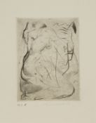 HANS RUWOLDT - PAAR RADIERUNGEN (PAAR AKTE / KNIEENDER AKT)