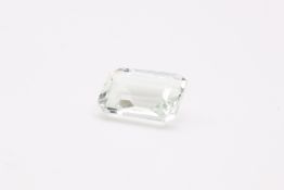 Emerald Cut 1.47ct Mint Tourmaline