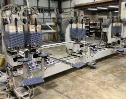 Online Auction of Surplus Windows & Doors Manufacturing Equipment by order of Polyframe following significant investment in new equipment