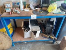 1, Bench (contents not included) (approx. 1200mm x 600mm x 900mm)