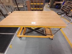 1, iTech , Hand Hydraulic Scissor Lift Work Trolleys