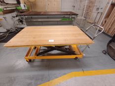 1, iTech , Hand Hydraulic Scissor Lift Work Trolleys