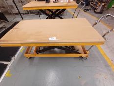 1, iTech , Hand Hydraulic Scissor Lift Work Trolleys