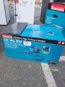 1: Makita DHW080ZK Cordless High Pressure Washer (In Box)