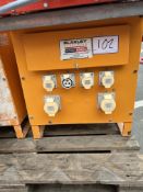 1: Blakley Electrics TA/P/3/10/RCD-S6 Six Port 400v Transformer. Serial No. C170984021