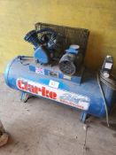 1: Clarke Air XEV16/150 Portable Air Compressor. Serial No. 149612 (2021)
