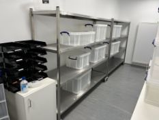 2, Mobile Metal Racking