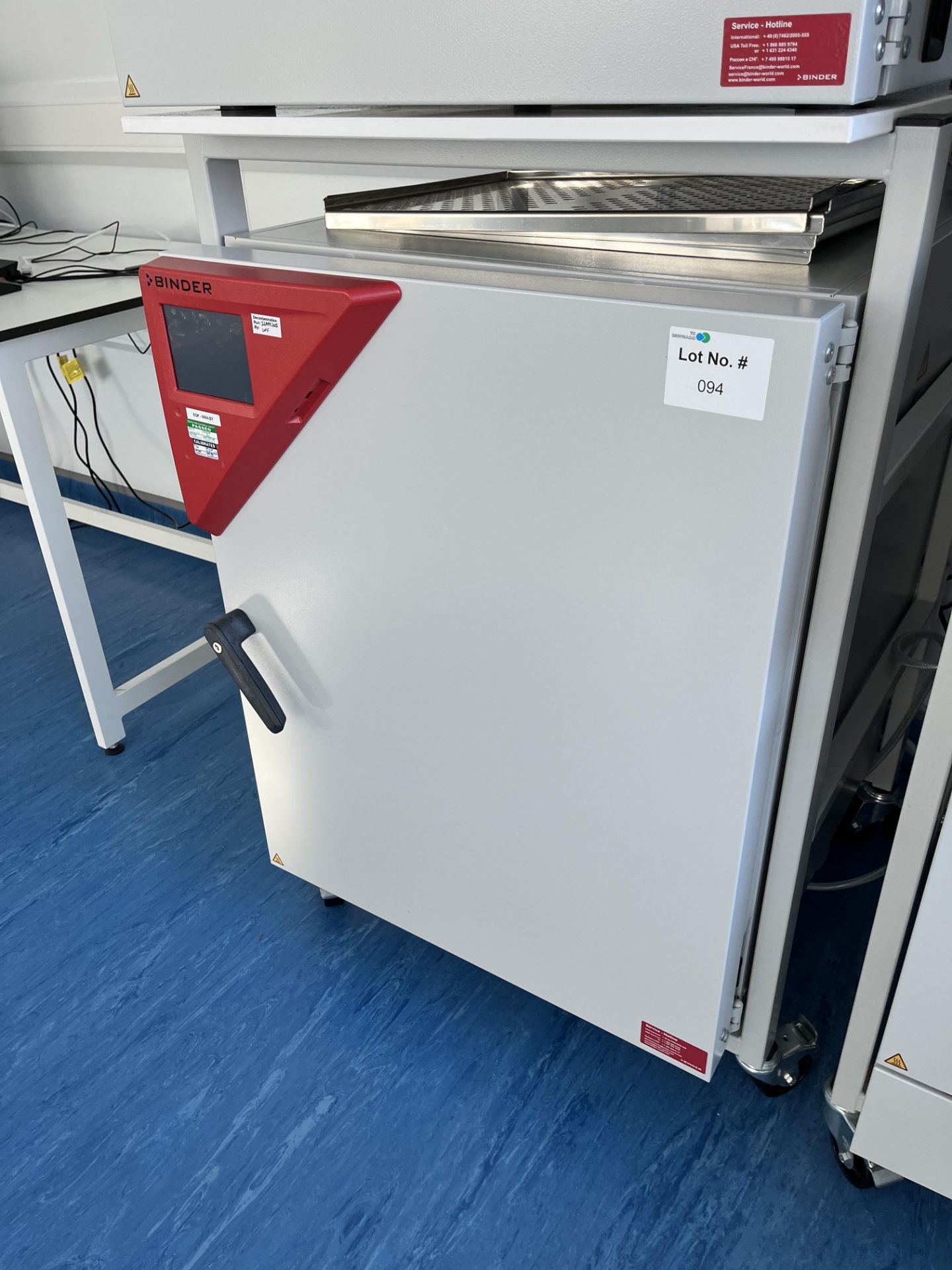 1: Binder, CB 170, CO2 Incubator, Serial Number: 20190000001930, Year ...