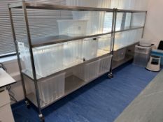 2, Mobile Metal Racking (Long)