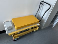 1: Columbus McKinnon, HFA 070-1410 DM, Scissor Elevating Platform; 700kg Capacity, Serial Number: 13