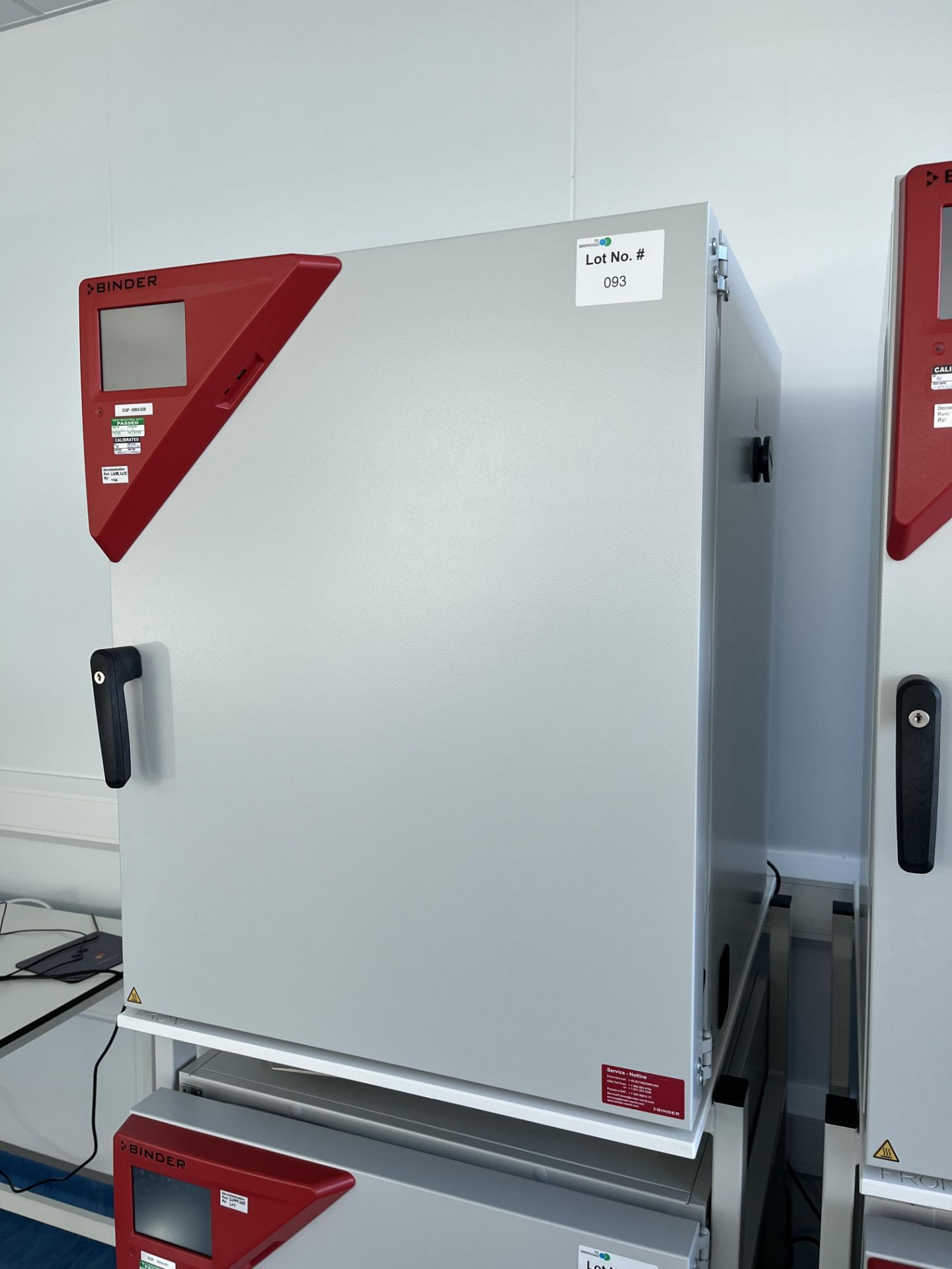 1: Binder, CB 170, CO2 Incubator, Serial Number: 20190000001932, Year ...