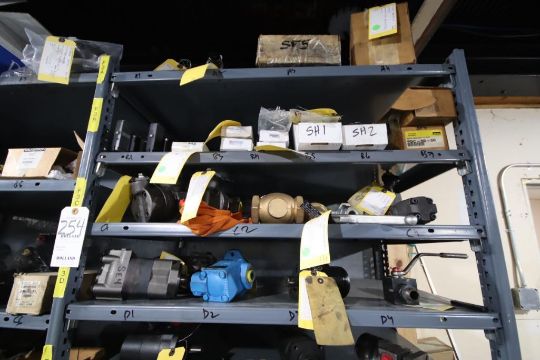 Contents of 3 Shelf Units- Gear Drives, Cylinders, Etc. - Image 2 of 12