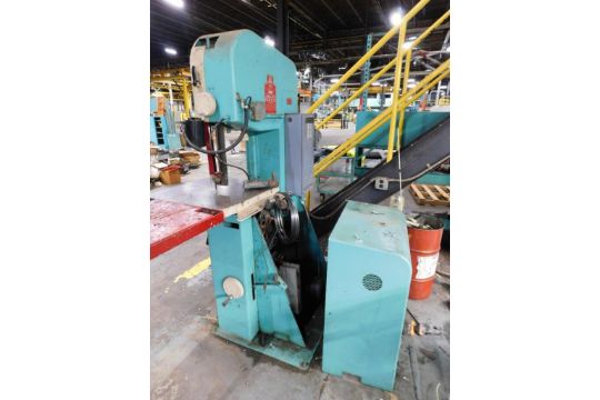 Do All 1612-0 Vertical Band Saw, sn-277-71948, 24" x 24" table, 16" throat, Do All DBW-15 Blade Weld - Image 3 of 7