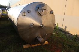 Regev approx. 2,800 Gallon 316 Stainless Steel Tank