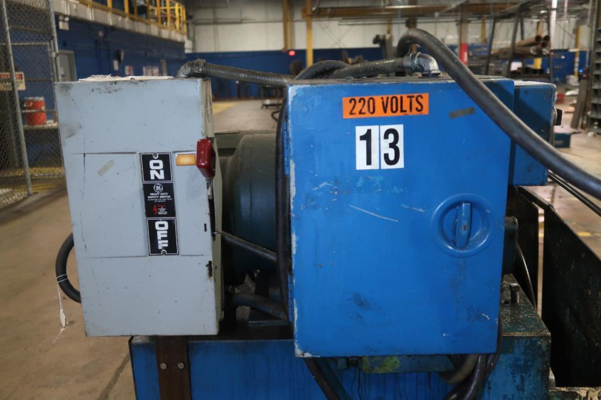 Reeves Machine Wire Drawing Machine, Reeves 7.5 HP Motodrive, 28