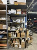 (1) SECTION OF CONTENTS ON SHELVES