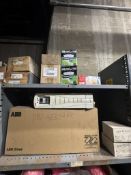 LOT ALLEN BRADLEY AND ABB ELECTRICAL ON SHELF