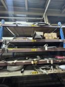 (4) SECTIONS OF HOSES ON SHELVES