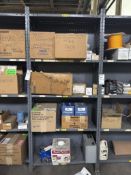 (1) SECTION OF TRANSMITTERS ON SHELVES