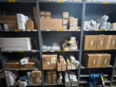 (3) SECTION OF CONTENTS ON SHELVES