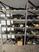 (2) SECTIONS OF PUMP PARTS ON SHELVES